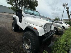 Salvage cars for sale at Grand Prairie, TX auction: 1979 Jeep CJ