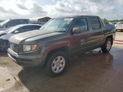 Salvage cars for sale from Copart Grand Prairie, TX: 2006 Honda Ridgeline RTS