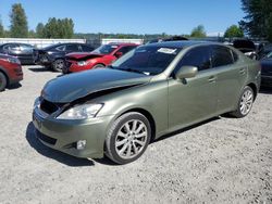 Salvage cars for sale at Arlington, WA auction: 2006 Lexus IS 250