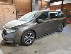 Carros salvage sin ofertas aún a la venta en subasta: 2021 Honda Odyssey Touring