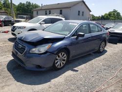 Salvage cars for sale at York Haven, PA auction: 2017 Subaru Legacy 2.5I