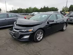 Salvage cars for sale from Copart Denver, CO: 2020 Chevrolet Malibu LS