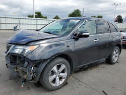 Acura mdx Technology Vehiculos salvage en venta: 2013 Acura MDX Technology