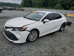 Salvage cars for sale at Concord, NC auction: 2019 Toyota Camry L