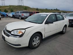 Chevrolet Malibu salvage cars for sale: 2005 Chevrolet Malibu LS