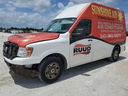 Salvage cars for sale from Copart Arcadia, FL: 2012 Nissan NV 2500