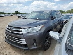 Salvage cars for sale at Bridgeton, MO auction: 2019 Toyota Highlander LE