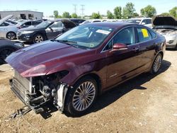 Salvage cars for sale at auction: 2013 Ford Fusion Titanium HEV