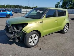 Salvage cars for sale from Copart Dunn, NC: 2016 KIA Soul