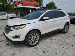 SUV salvage a la venta en subasta: 2017 Ford Edge Titanium