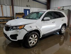 Salvage cars for sale from Copart West Mifflin, PA: 2013 KIA Sorento LX