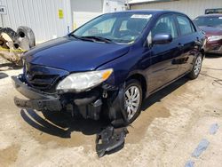 Salvage cars for sale at Pekin, IL auction: 2012 Toyota Corolla Base