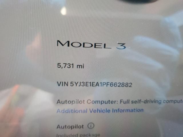 2023 Tesla Model 3