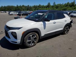 Salvage cars for sale from Copart Windham, ME: 2023 Chevrolet Trailblazer RS