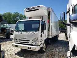 Salvage trucks for sale at West Warren, MA auction: 2019 Isuzu NRR