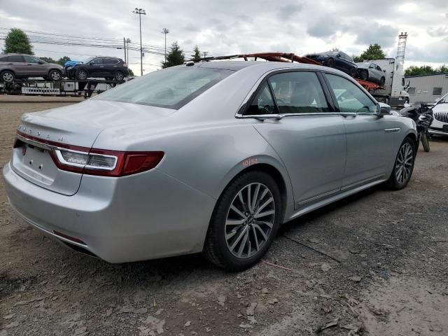 2017 Lincoln Continental Select