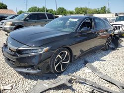 Salvage cars for sale at Columbus, OH auction: 2022 Honda Accord Sport