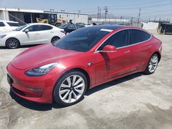 Salvage Cars with No Bids Yet For Sale at auction: 2018 Tesla Model 3