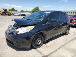 Nissan salvage cars for sale: 2014 Nissan Versa Note S