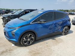 Salvage cars for sale from Copart San Antonio, TX: 2022 Chevrolet Bolt EV 2LT