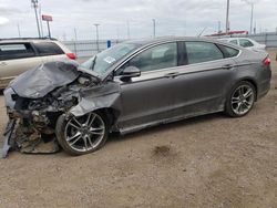 Salvage cars for sale at Greenwood, NE auction: 2013 Ford Fusion Titanium