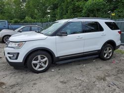 Ford salvage cars for sale: 2017 Ford Explorer XLT