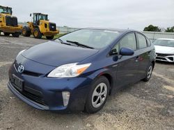 Salvage cars for sale from Copart Mcfarland, WI: 2013 Toyota Prius