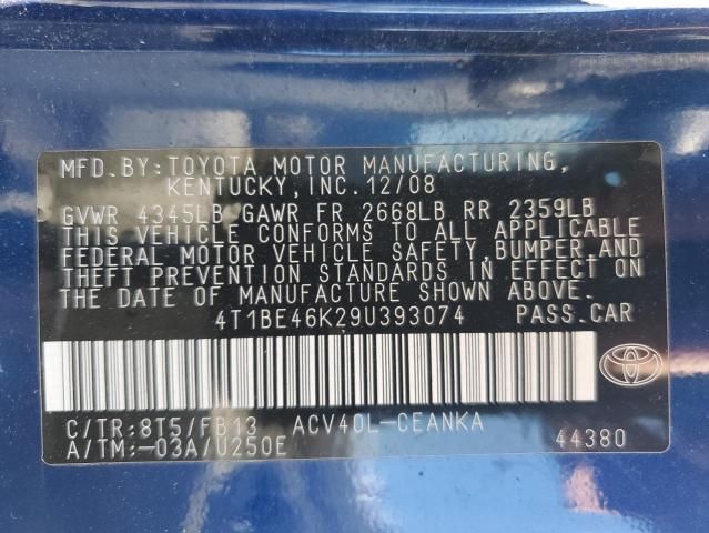 2009 Toyota Camry Base