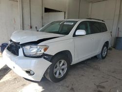 Salvage cars for sale at Madisonville, TN auction: 2010 Toyota Highlander SE
