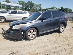 Salvage cars for sale at Spartanburg, SC auction: 2015 Subaru Forester 2.5I Premium