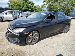 Honda salvage cars for sale: 2016 Honda Civic EX