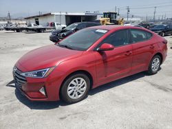 Salvage cars for sale from Copart Sun Valley, CA: 2020 Hyundai Elantra SE