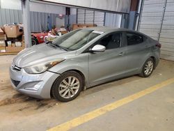 Salvage cars for sale at Mocksville, NC auction: 2015 Hyundai Elantra SE