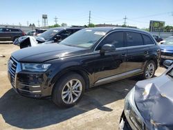 Audi salvage cars for sale: 2017 Audi Q7 Premium Plus