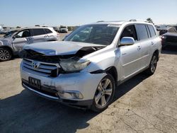 Salvage cars for sale at Martinez, CA auction: 2013 Toyota Highlander Limited