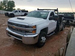 Salvage trucks for sale at Oklahoma City, OK auction: 2018 Chevrolet Silverado K3500