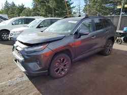 Salvage cars for sale at Denver, CO auction: 2022 Toyota Rav4 Limited