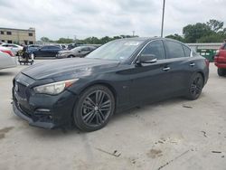 Salvage cars for sale at Wilmer, TX auction: 2014 Infiniti Q50 Base