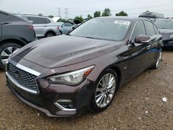 Infiniti salvage cars for sale: 2018 Infiniti Q50 Luxe