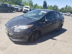 Salvage cars for sale at Portland, OR auction: 2016 Ford Fiesta S