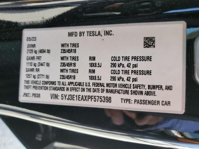 2023 Tesla Model 3