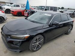 Buy Salvage Cars For Sale now at auction: 2022 Honda Civic Touring