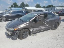 Honda salvage cars for sale: 2012 Honda Civic LX