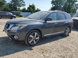 Salvage cars for sale at Hampton, VA auction: 2013 Nissan Pathfinder S