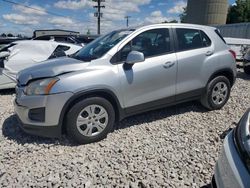 Chevrolet Trax LS Vehiculos salvage en venta: 2015 Chevrolet Trax LS