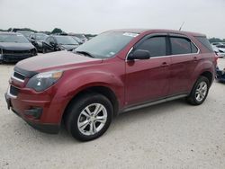 Salvage cars for sale from Copart San Antonio, TX: 2010 Chevrolet Equinox LS