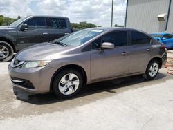 Salvage cars for sale at Apopka, FL auction: 2014 Honda Civic LX