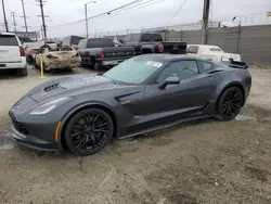 Salvage cars for sale at Los Angeles, CA auction: 2017 Chevrolet Corvette Z06 2LZ