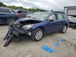 Salvage cars for sale at Duryea, PA auction: 2017 Subaru Outback 2.5I