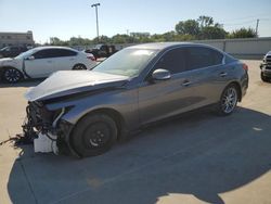 Infiniti q50 salvage cars for sale: 2018 Infiniti Q50 Luxe